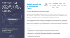 Desktop Screenshot of contingencytables.com