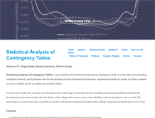 Tablet Screenshot of contingencytables.com